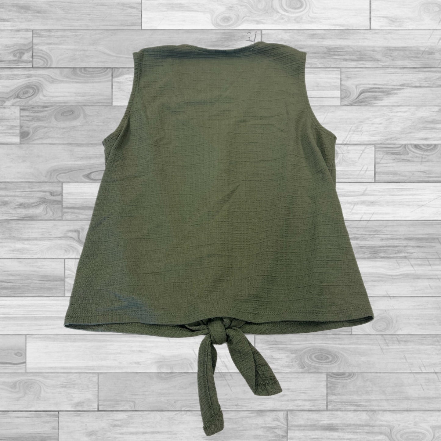 Top Sleeveless By Lucky Brand In Green, Size: S