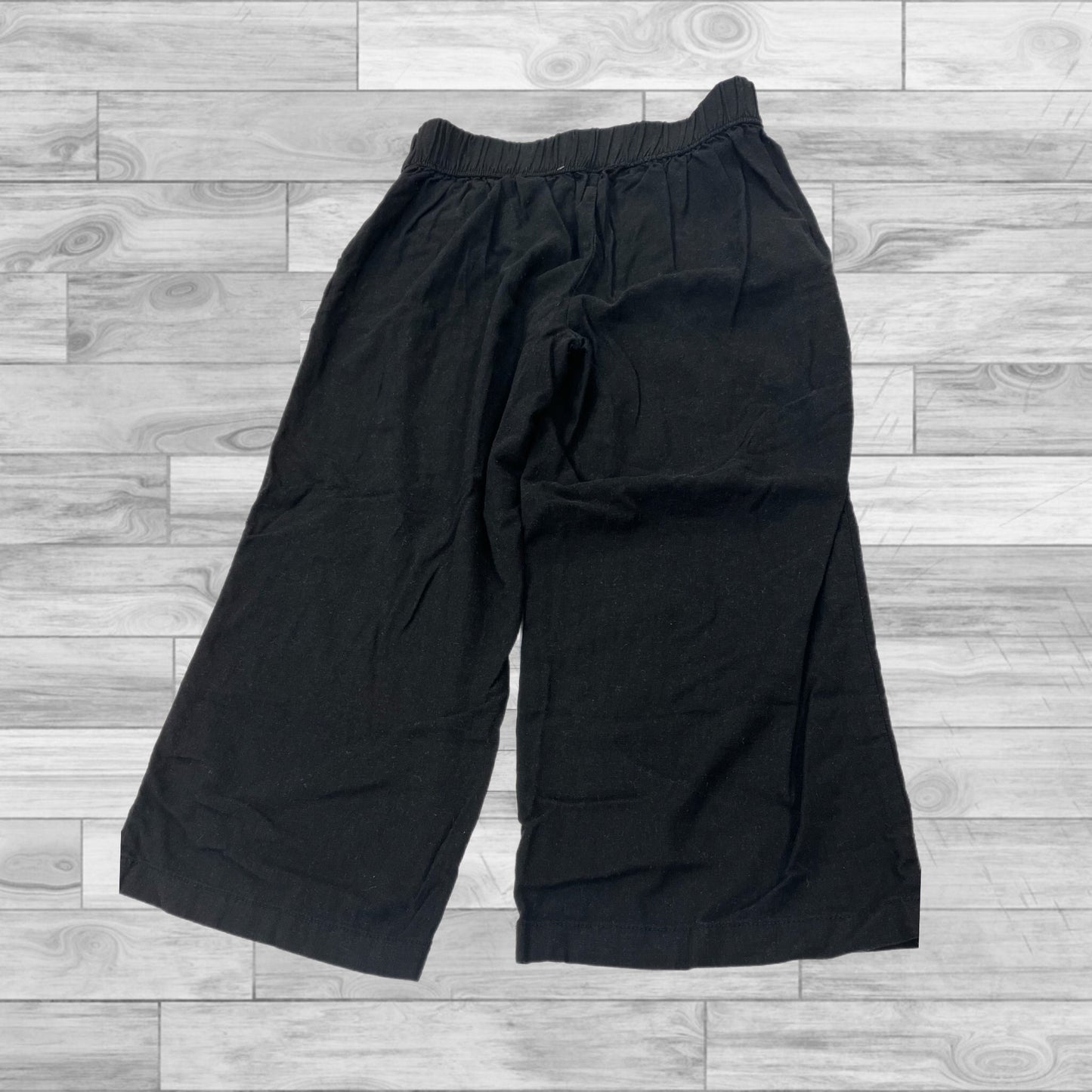 Pants Linen By Croft And Barrow In Black, Size: S