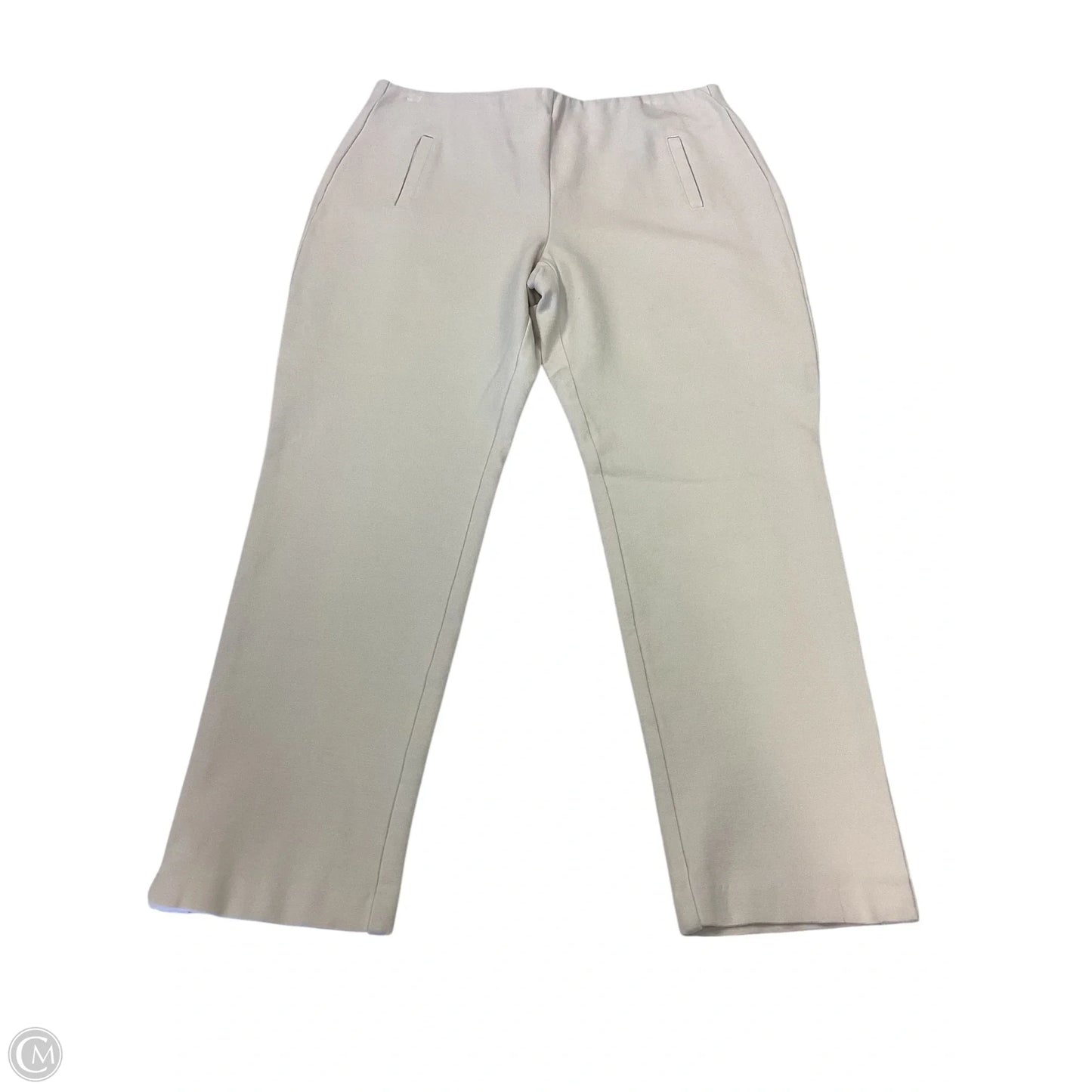 Pants Cropped By Chicos In Beige, Size: 10