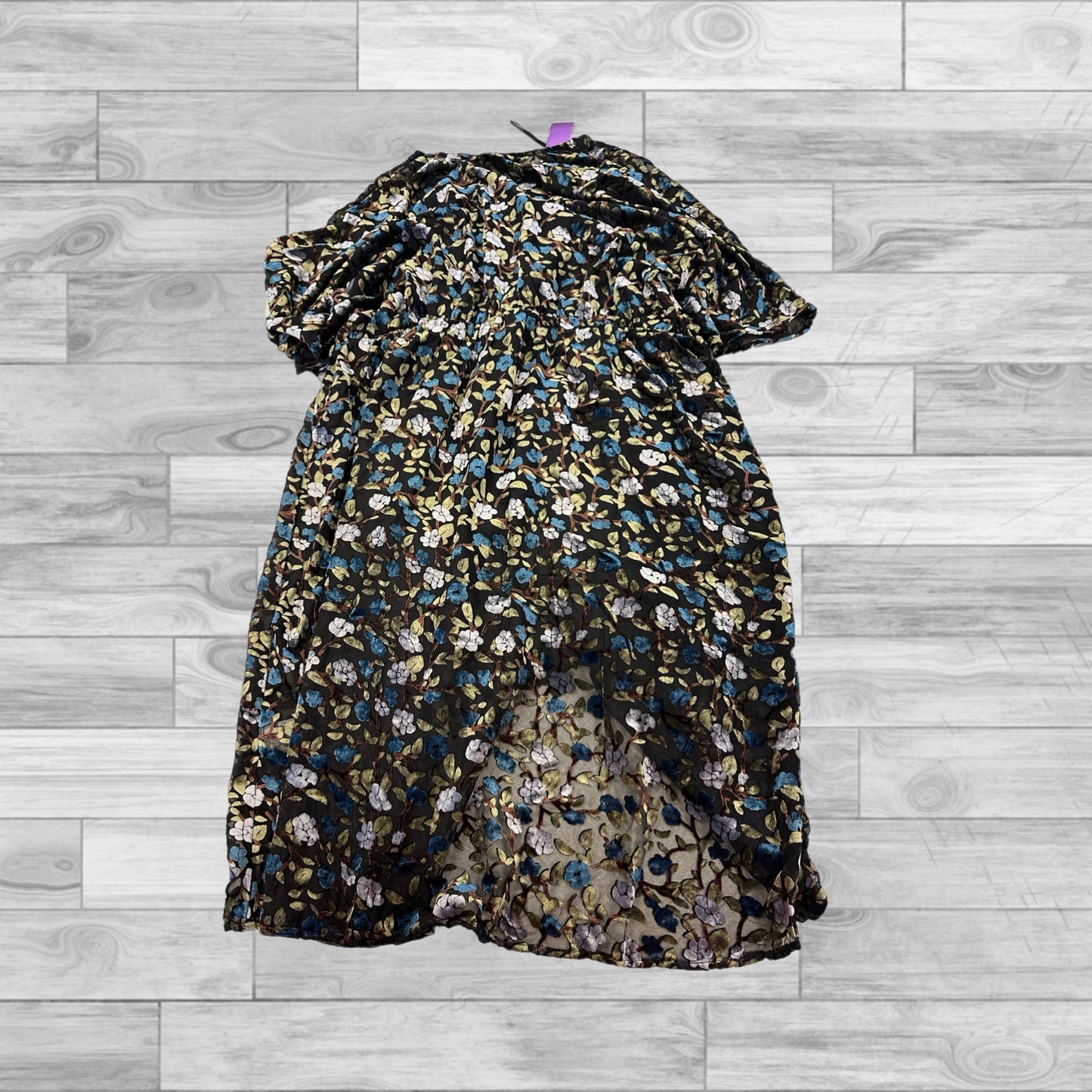 Multi-colored Dress Casual Midi Modcloth, Size 2x
