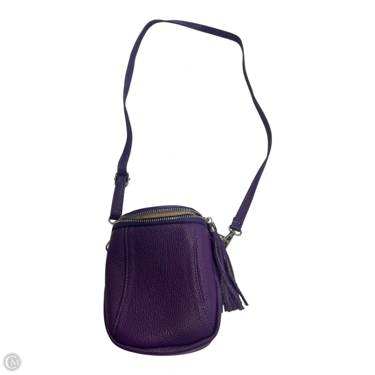 Crossbody Leather By Clothes Mentor, Size: Small