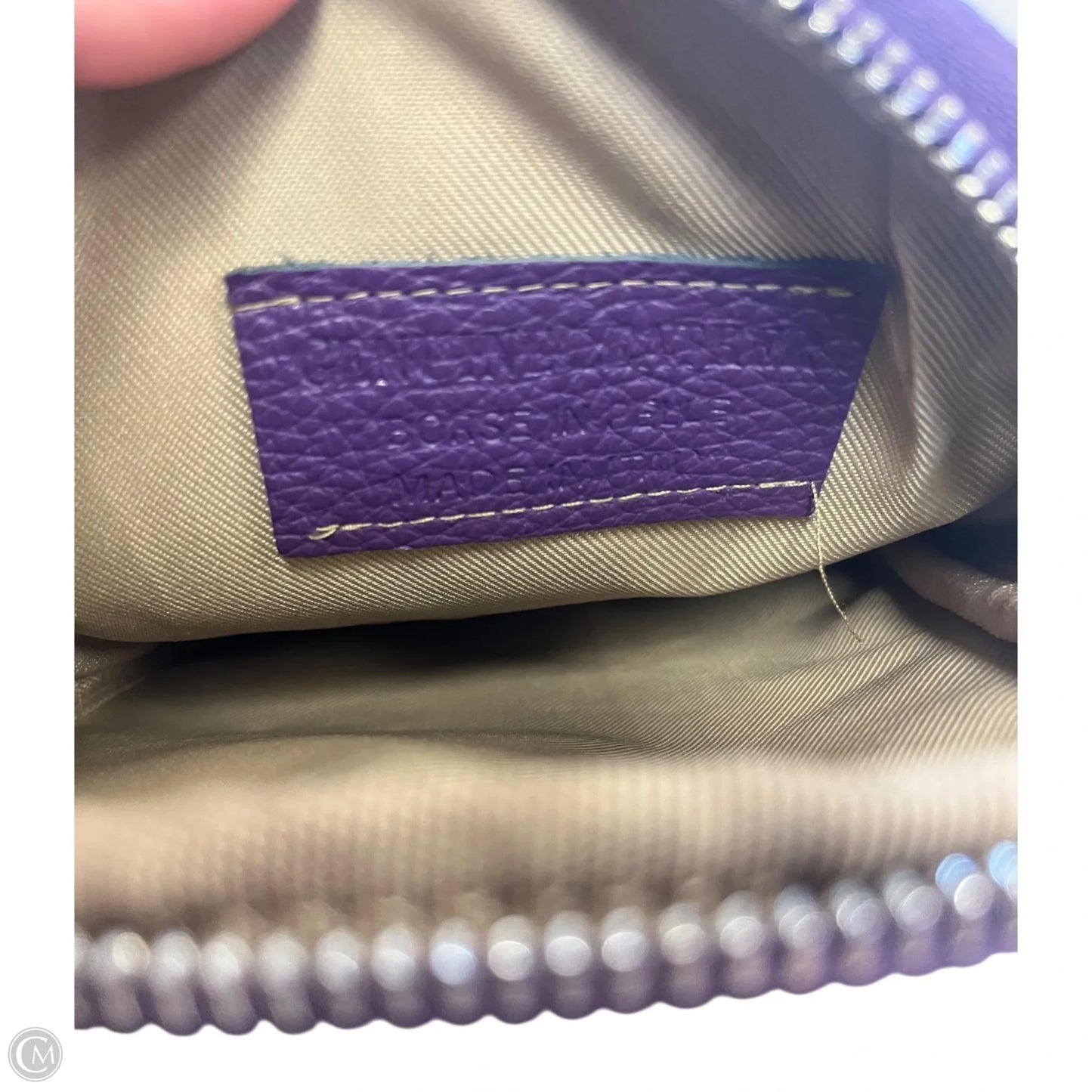 Crossbody Leather By Clothes Mentor, Size: Small