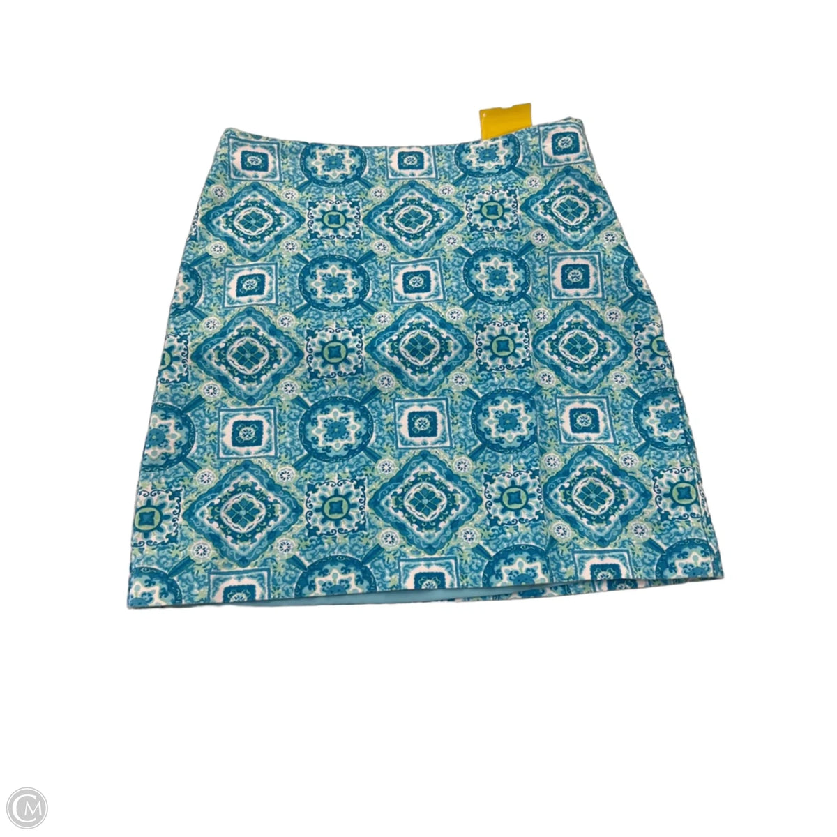Skirt Mini & Short By Talbots In Geometric Pattern, Size: 4