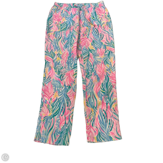 Pants Designer By Lilly Pulitzer In Multi-colored, Size: M