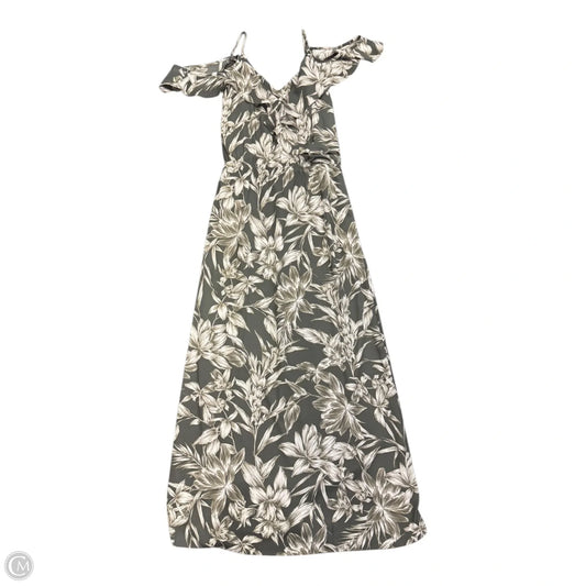 Dress Casual Maxi By Banana Republic In Tropical Print, Size: 4