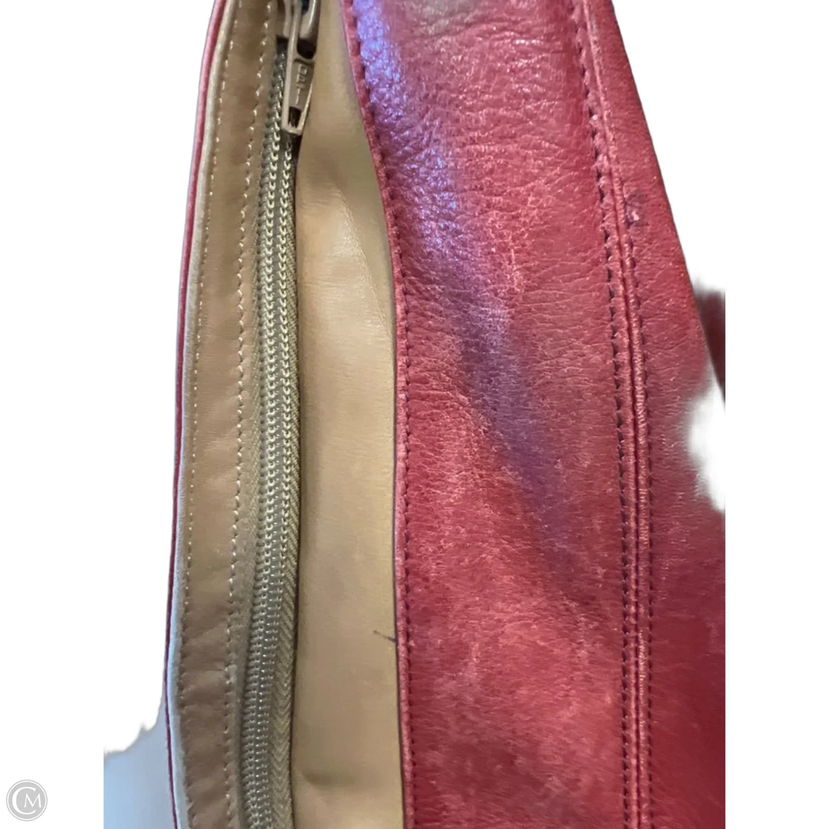 Crossbody Leather By Clothes Mentor, Size: Medium