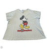 Top Short Sleeve Basic By Disney In Tan, Size: 3x