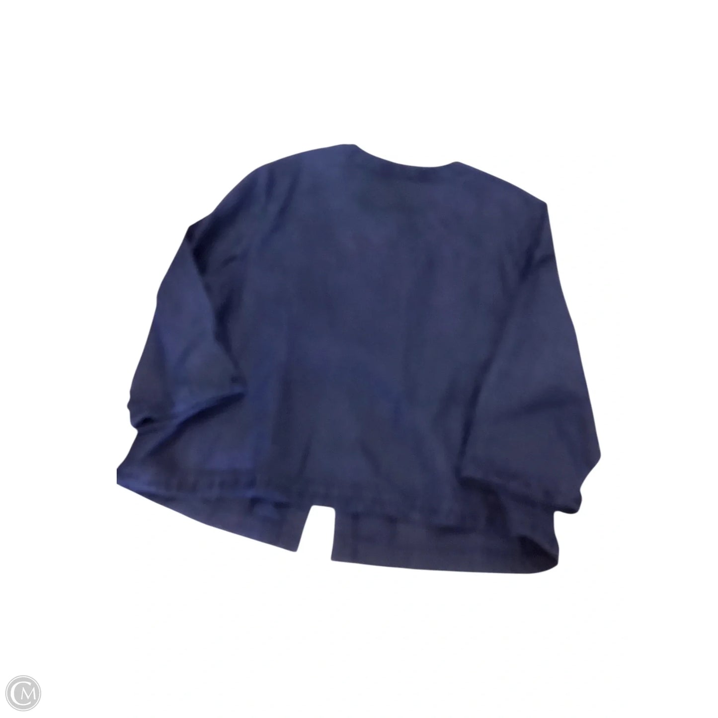 Jacket Other By Chicos In Navy, Size: Xl