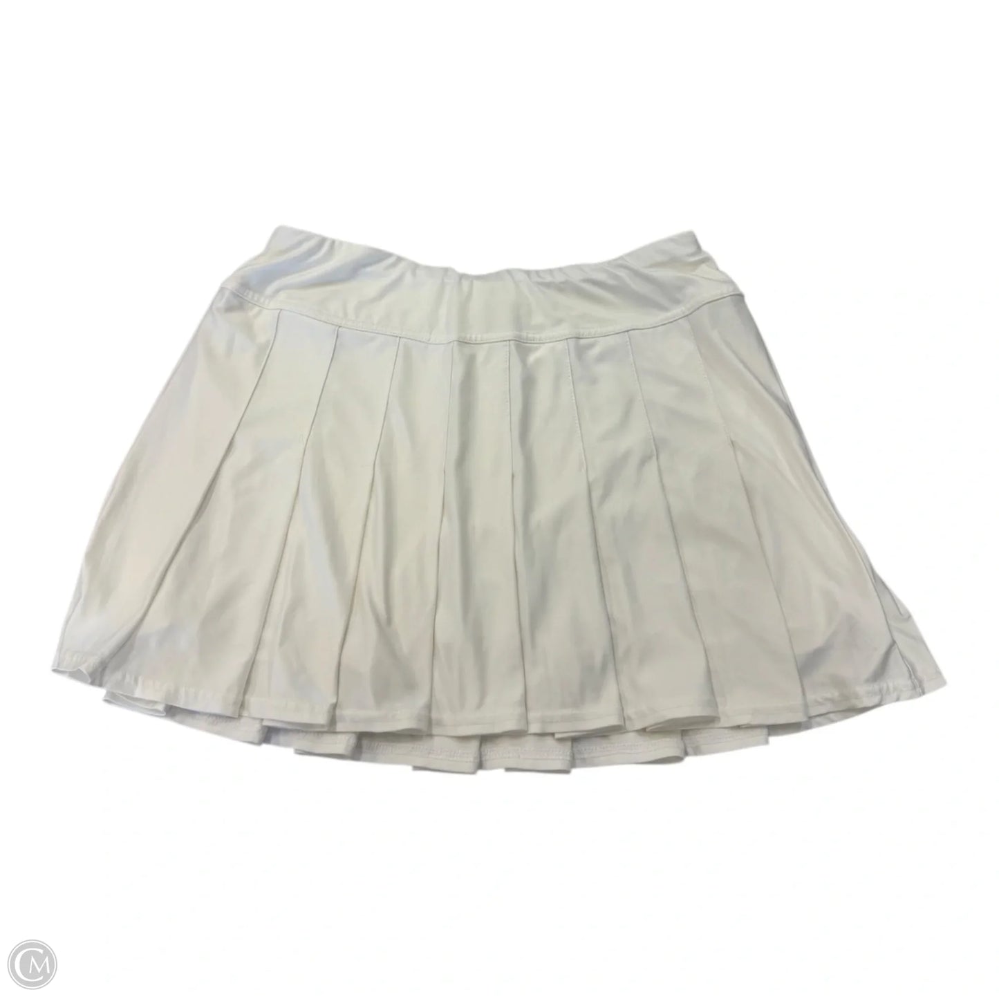 Athletic Skort By Clothes Mentor In White, Size: S