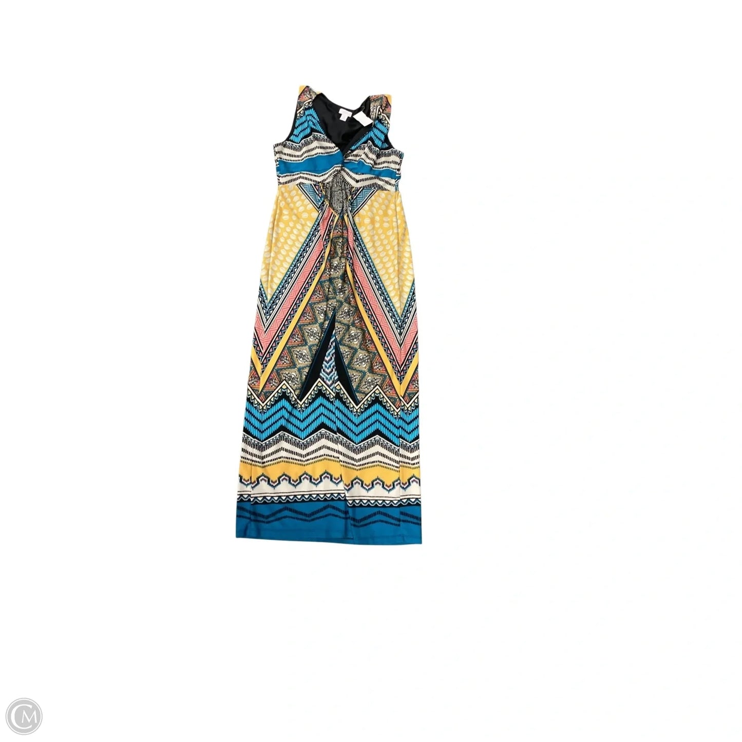 Dress Casual Maxi By Chicos In Multi-colored, Size: L
