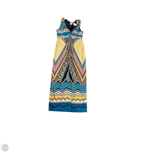 Dress Casual Maxi By Chicos In Multi-colored, Size: L