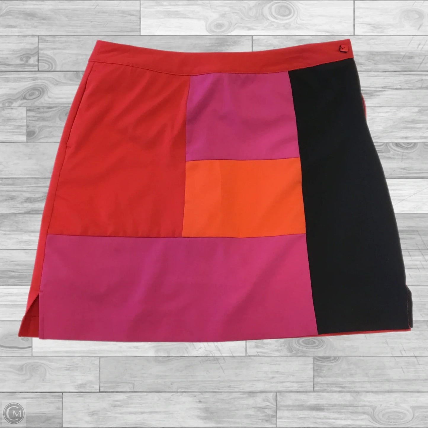 Skort By Clothes Mentor In Pink & Red, Size: 8