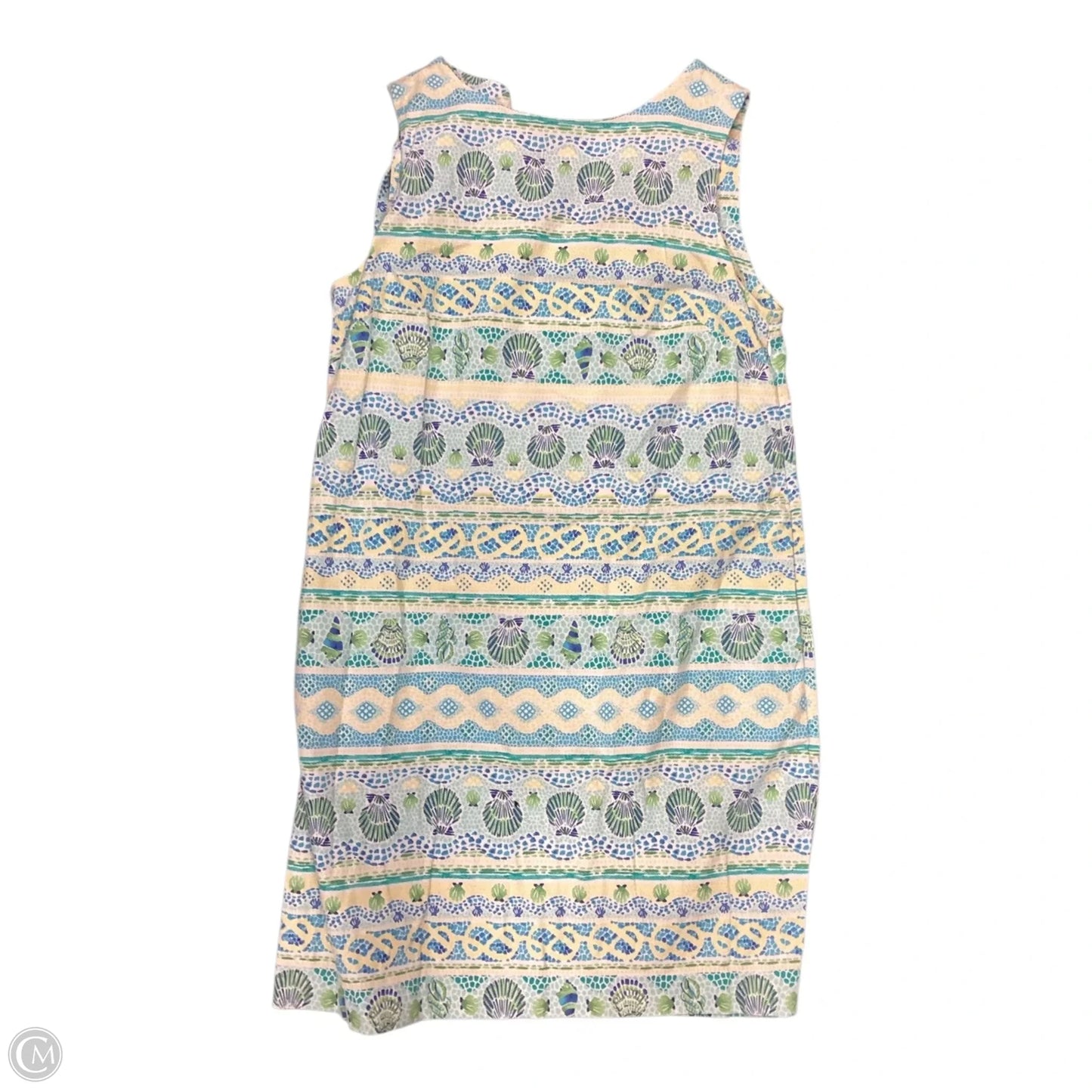 Dress Casual Midi By Talbots In Nautical Print, Size: 16