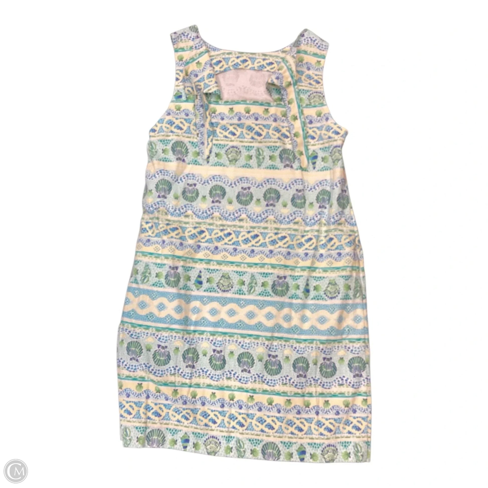 Dress Casual Midi By Talbots In Nautical Print, Size: 16 Dress Casual Midi By Talbots In Nautical Print, Size: 16