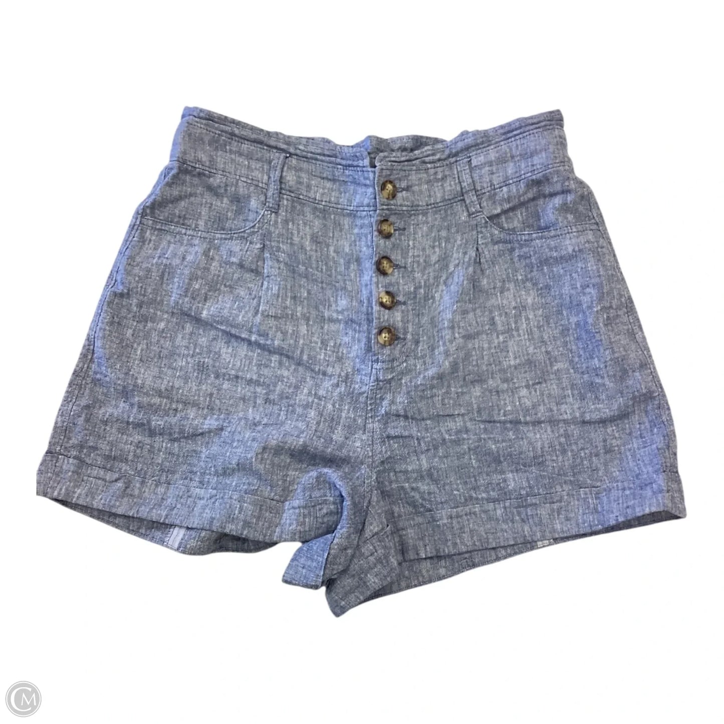 Shorts By Express In Blue, Size: M