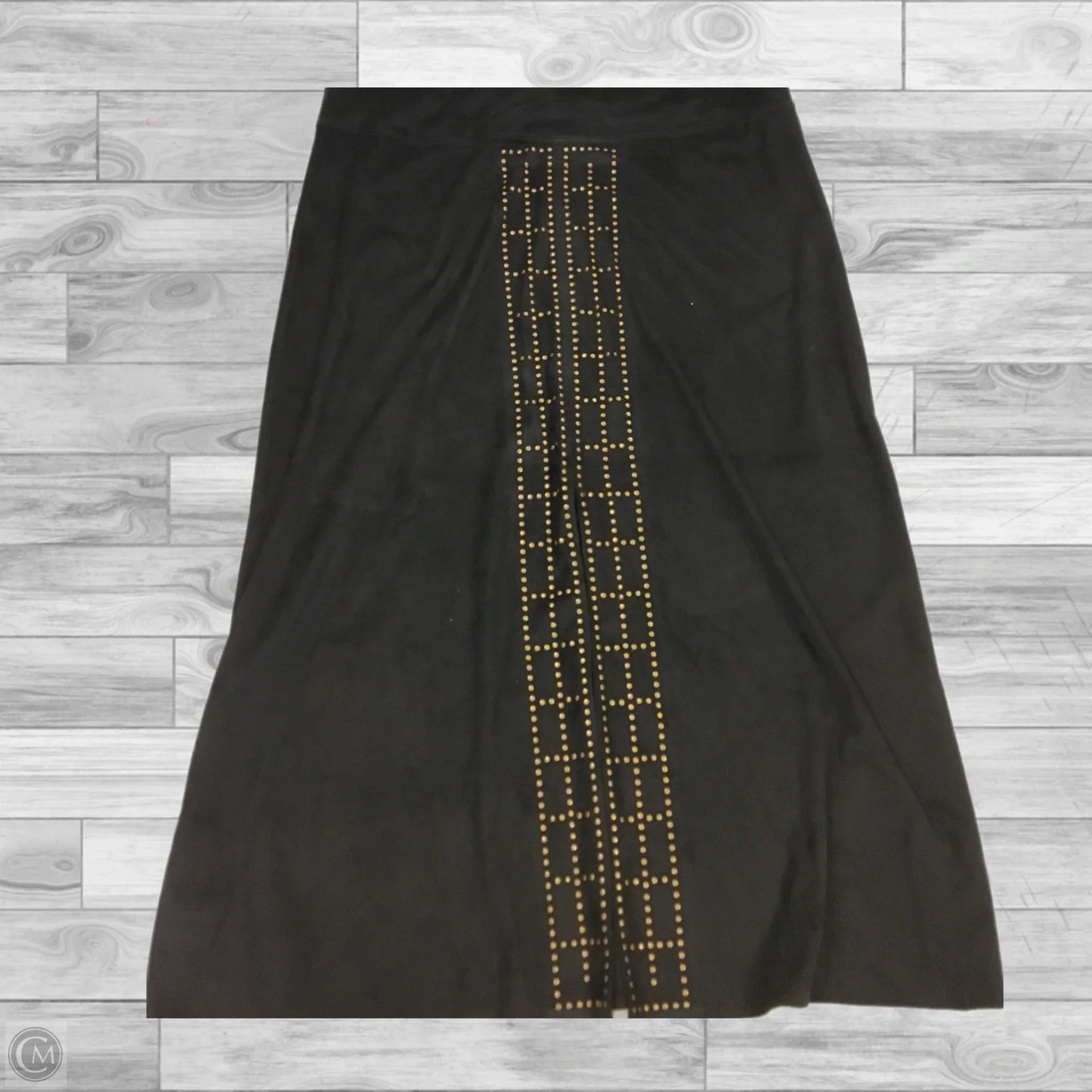 Skirt Maxi By Clothes Mentor In Black, Size: Xl