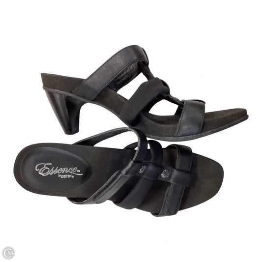 Shoes Heels Block By Clothes Mentor In Black, Size: 8