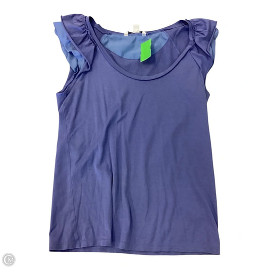 Top Sleeveless By Banana Republic In Blue, Size: M