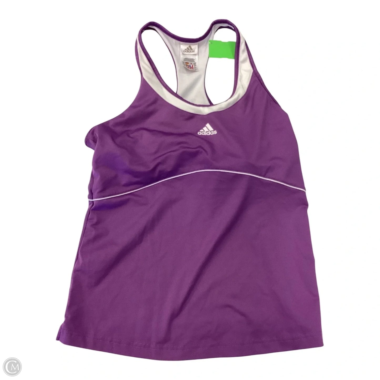 Athletic Tank Top By Adidas In Purple, Size: L