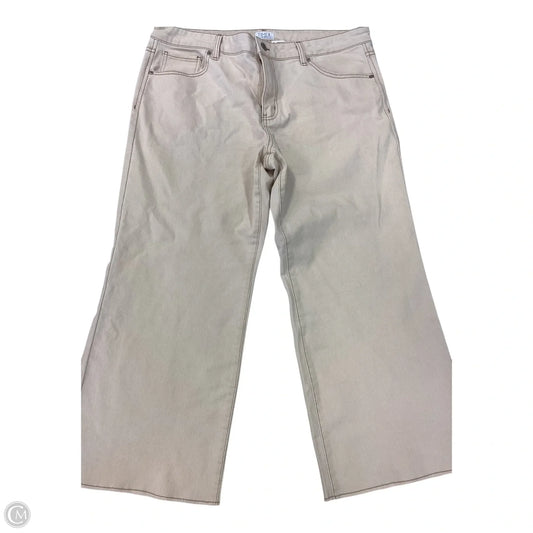 Pants Other By Time And Tru In Cream, Size: 16