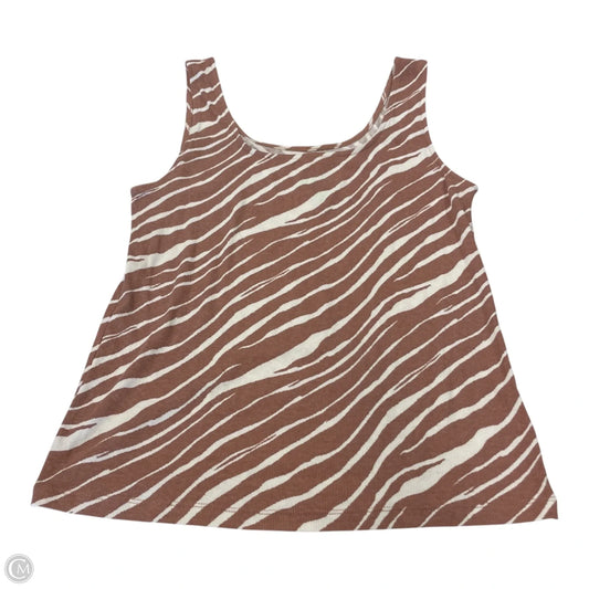 Tank Top By A New Day In Striped Pattern, Size: Xl