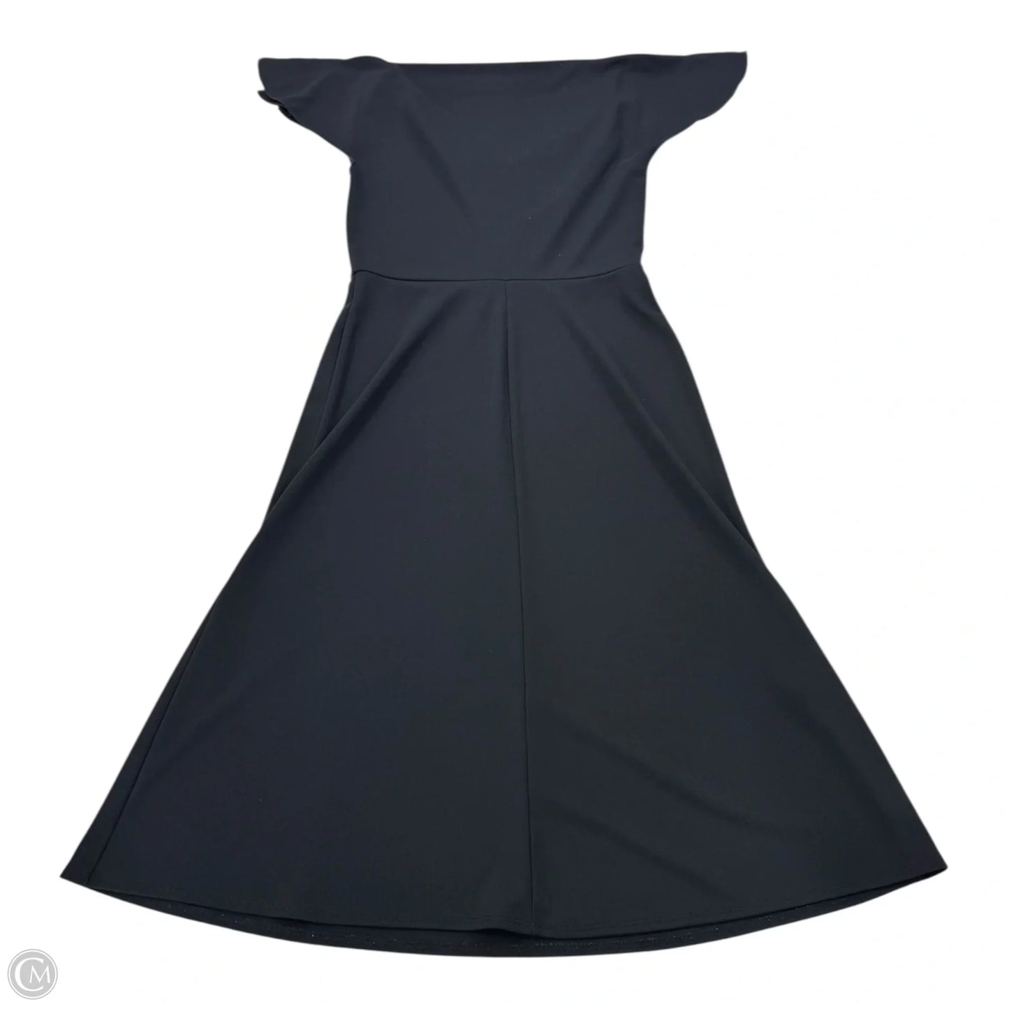 Dress Casual Midi By Express In Navy, Size: 4