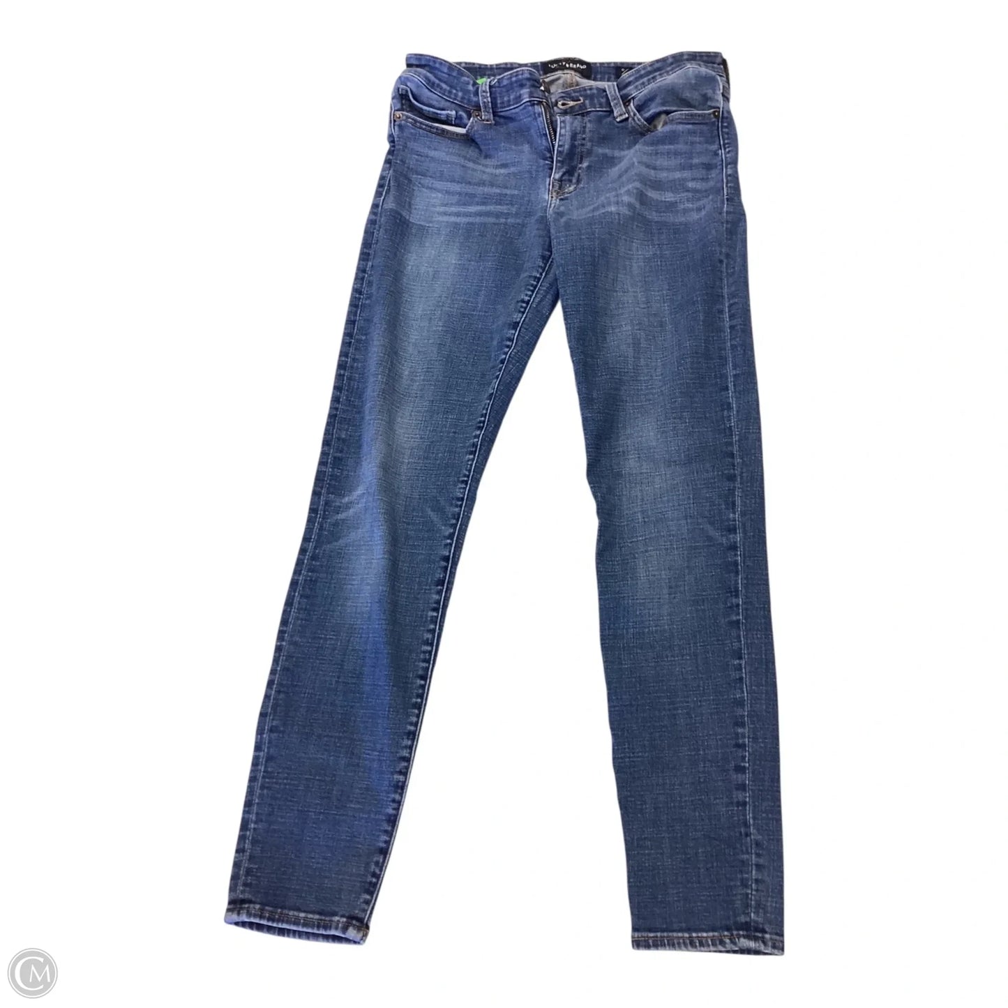 Jeans Skinny By Lucky Brand In Blue Denim, Size: 10