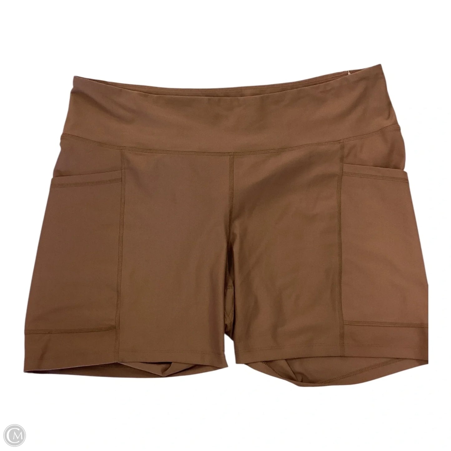 Athletic Shorts By Old Navy In Brown, Size: 3x