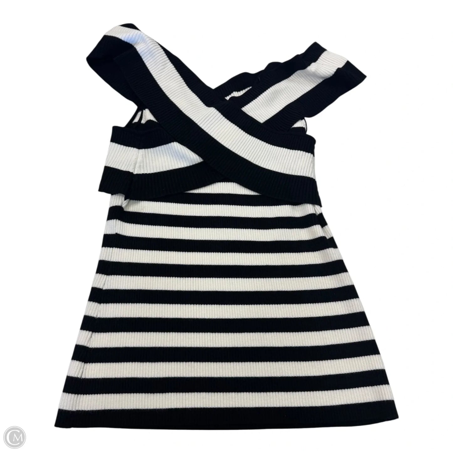 Top Sleeveless By Inc In Striped Pattern, Size: Xl