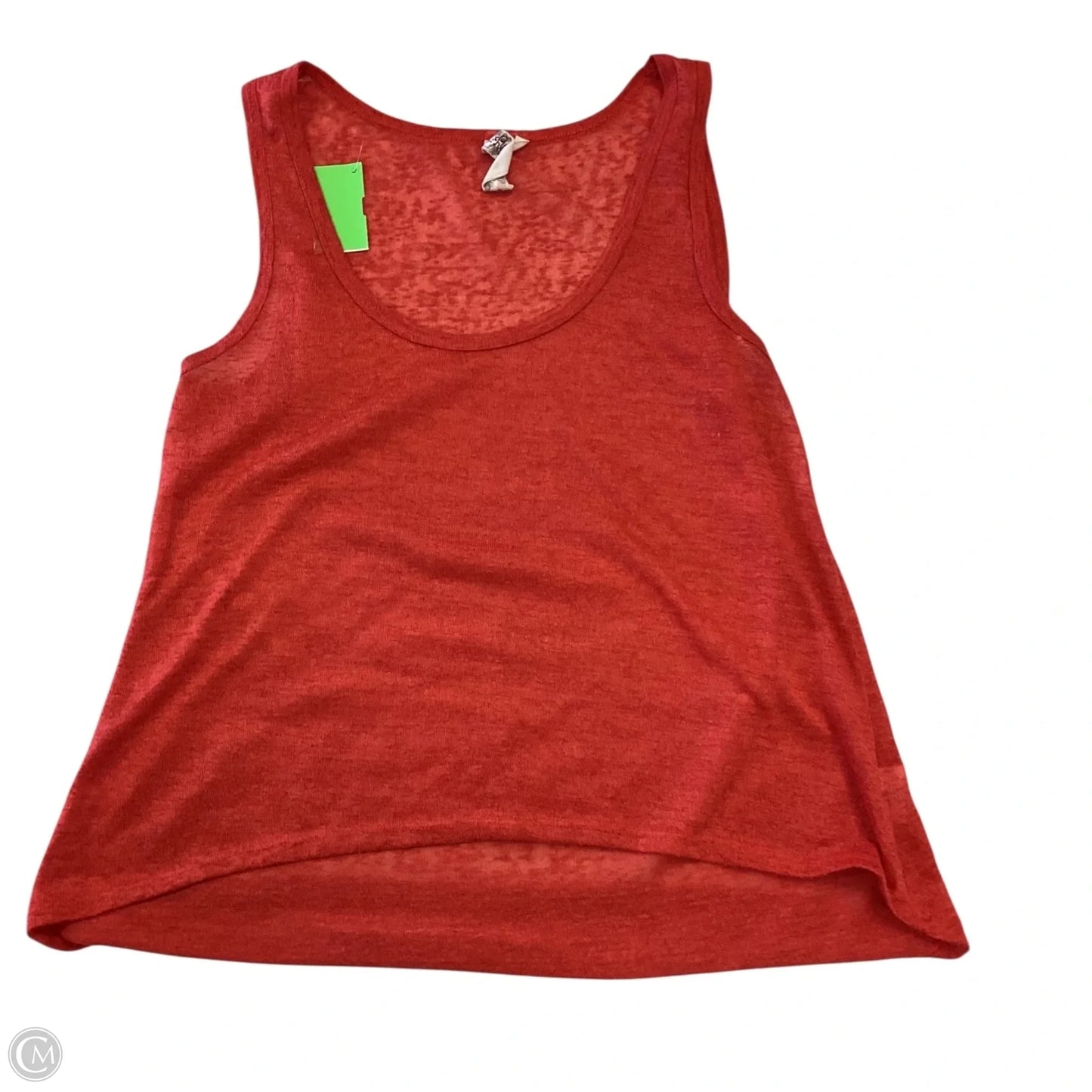 Top Sleeveless By Clothes Mentor In Orange, Size: M