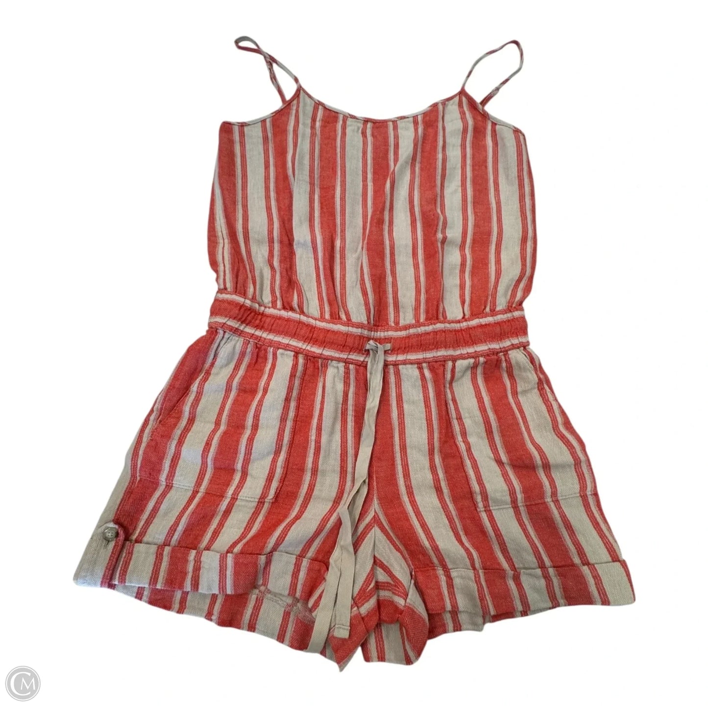 Romper By Loft In Striped Pattern, Size: 2
