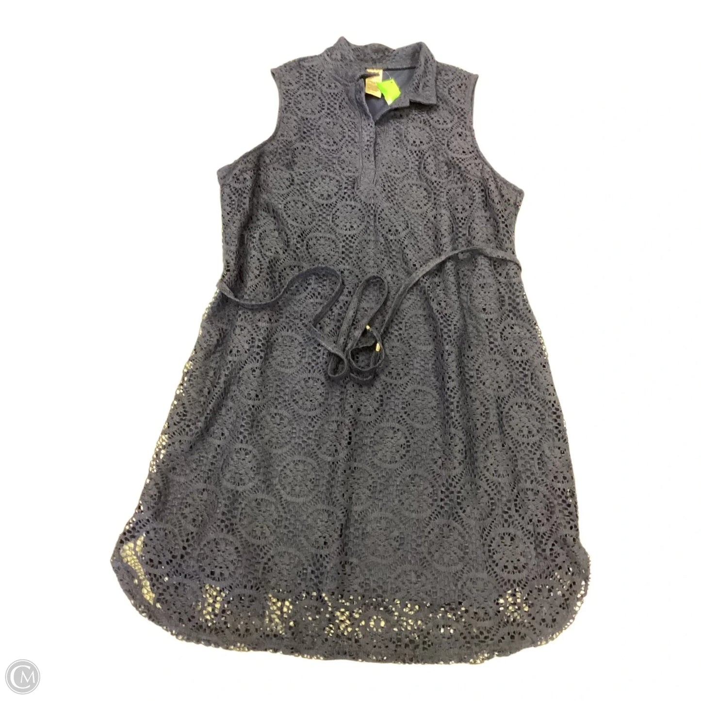 Dress Casual Midi By Faded Glory In Navy, Size: Xxl