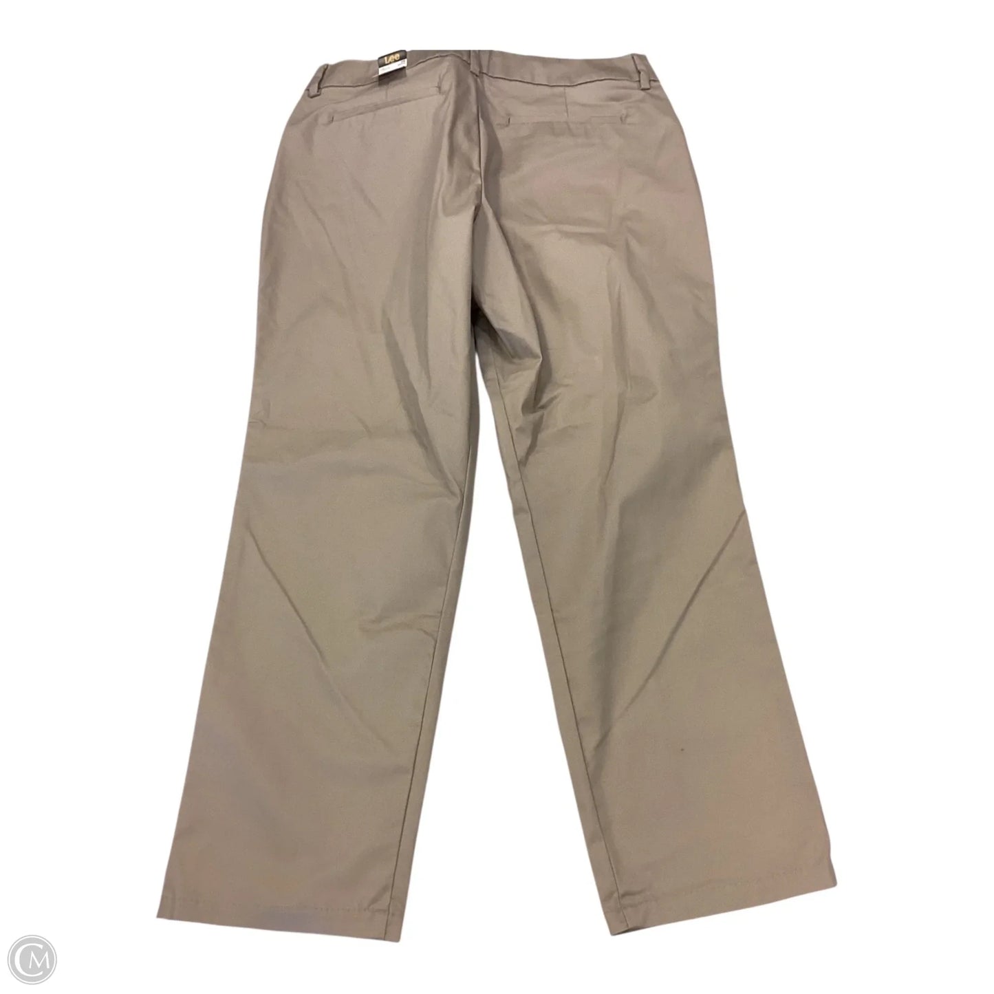 Pants Chinos & Khakis By Lee In Tan, Size: 16