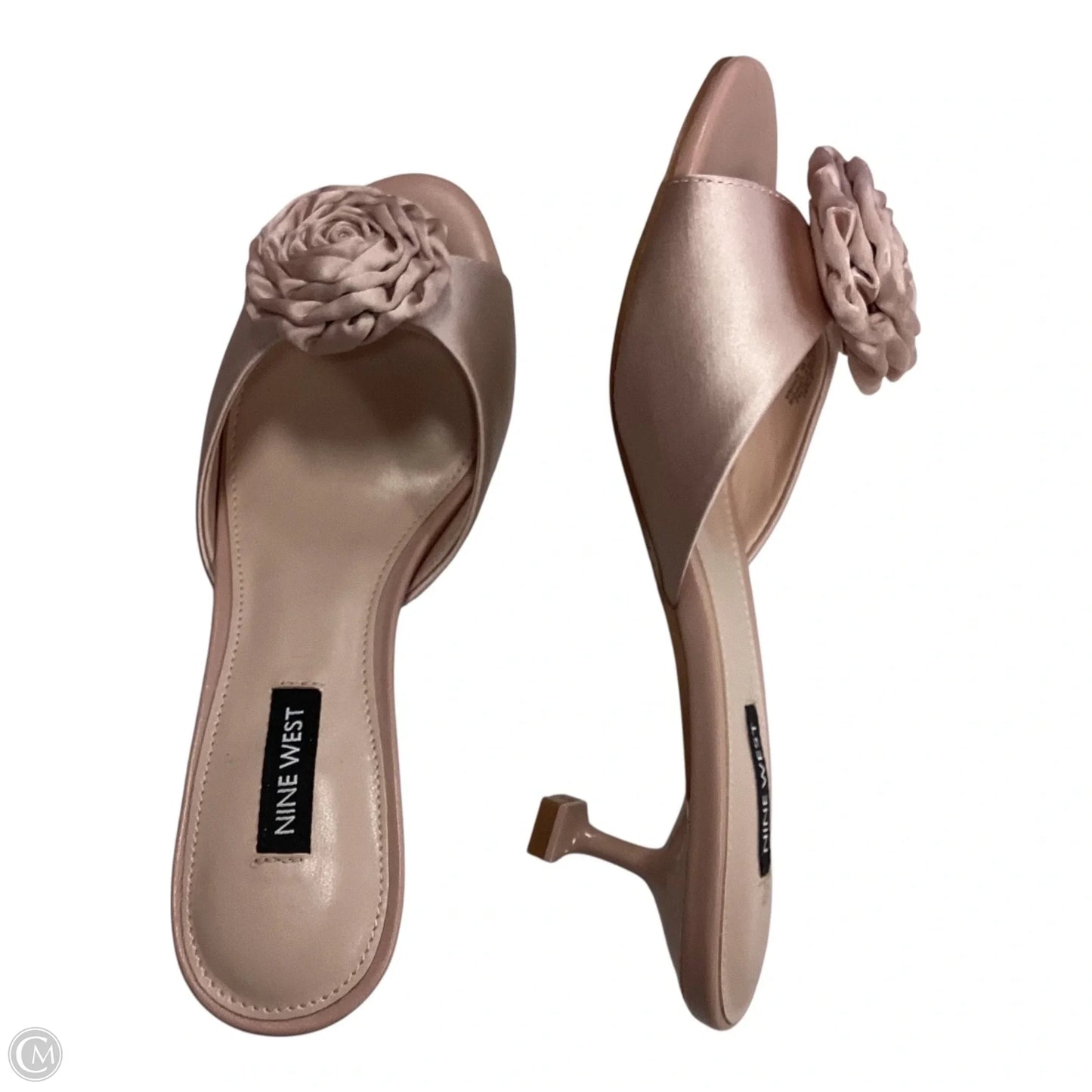 Shoes Heels Kitten By Nine West In Pink, Size: 5.5