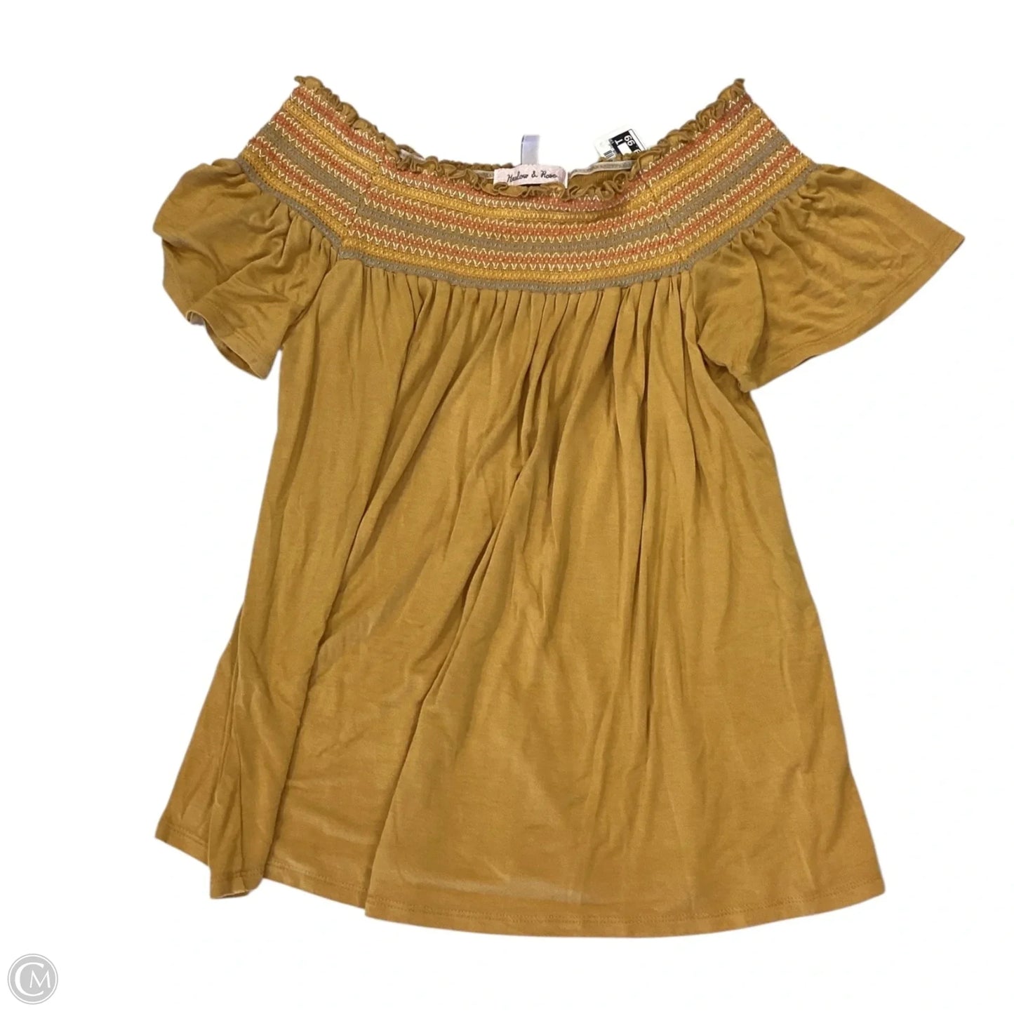 Dress Casual Midi By Shelby And Palmer In Orange & Pink, Size: 8