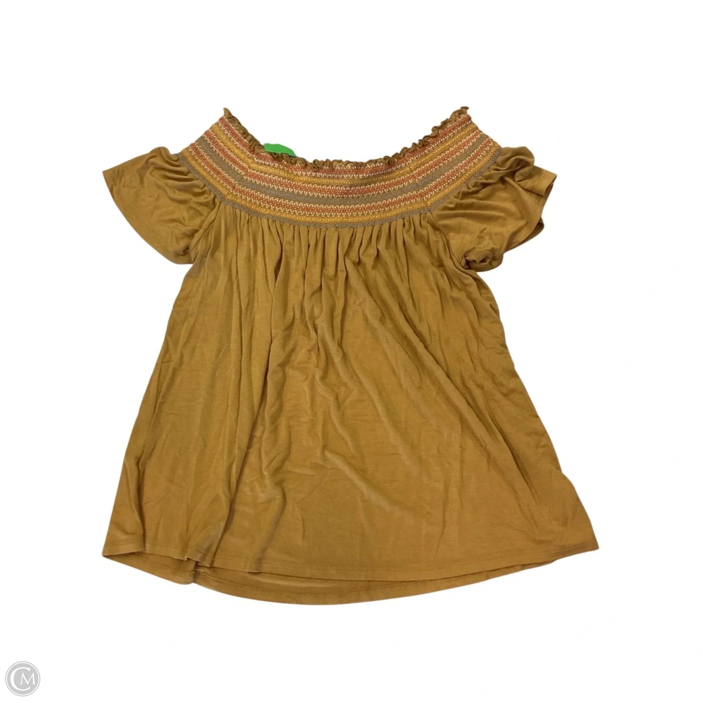 Dress Casual Midi By Shelby And Palmer In Orange & Pink, Size: 8