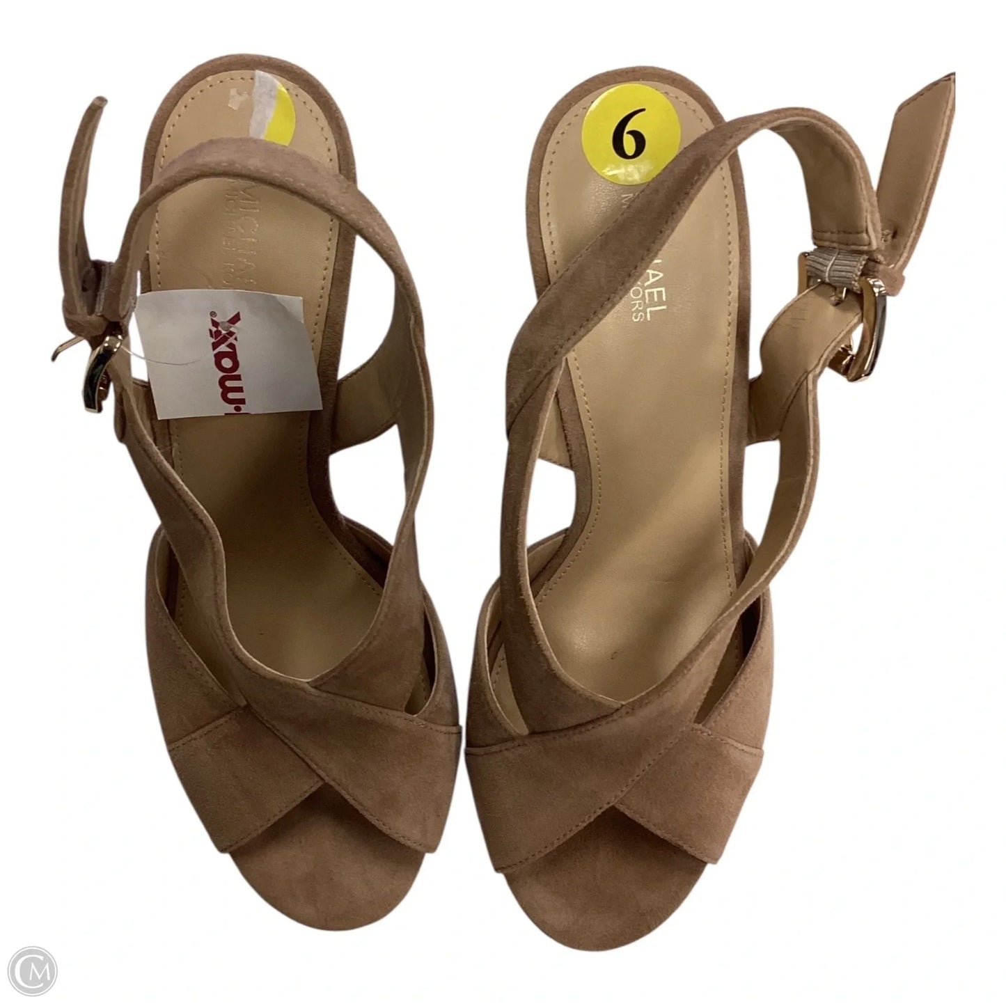 Shoes Heels Stiletto By Michael By Michael Kors In Tan, Size: 9