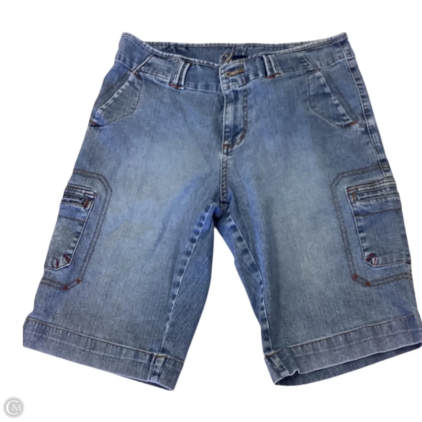 Shorts By Clothes Mentor In Blue Denim, Size: 12