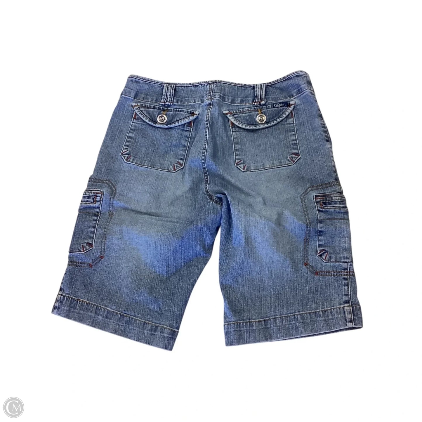 Shorts By Clothes Mentor In Blue Denim, Size: 12