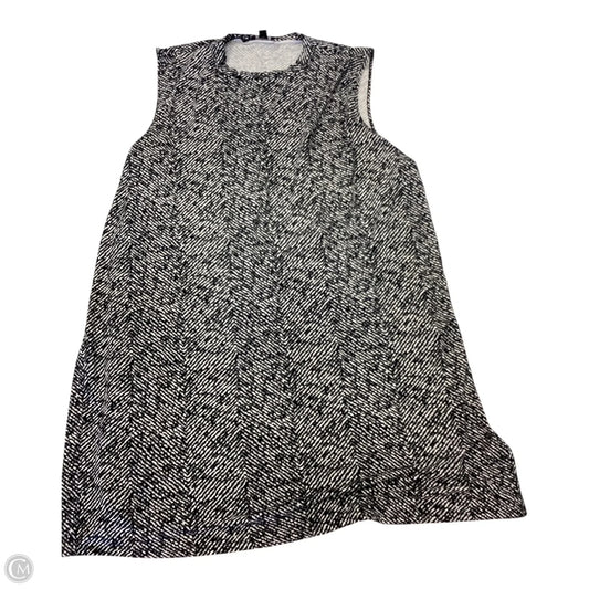 Dress Casual Short By J. Jill In Black & Cream, Size: Xl