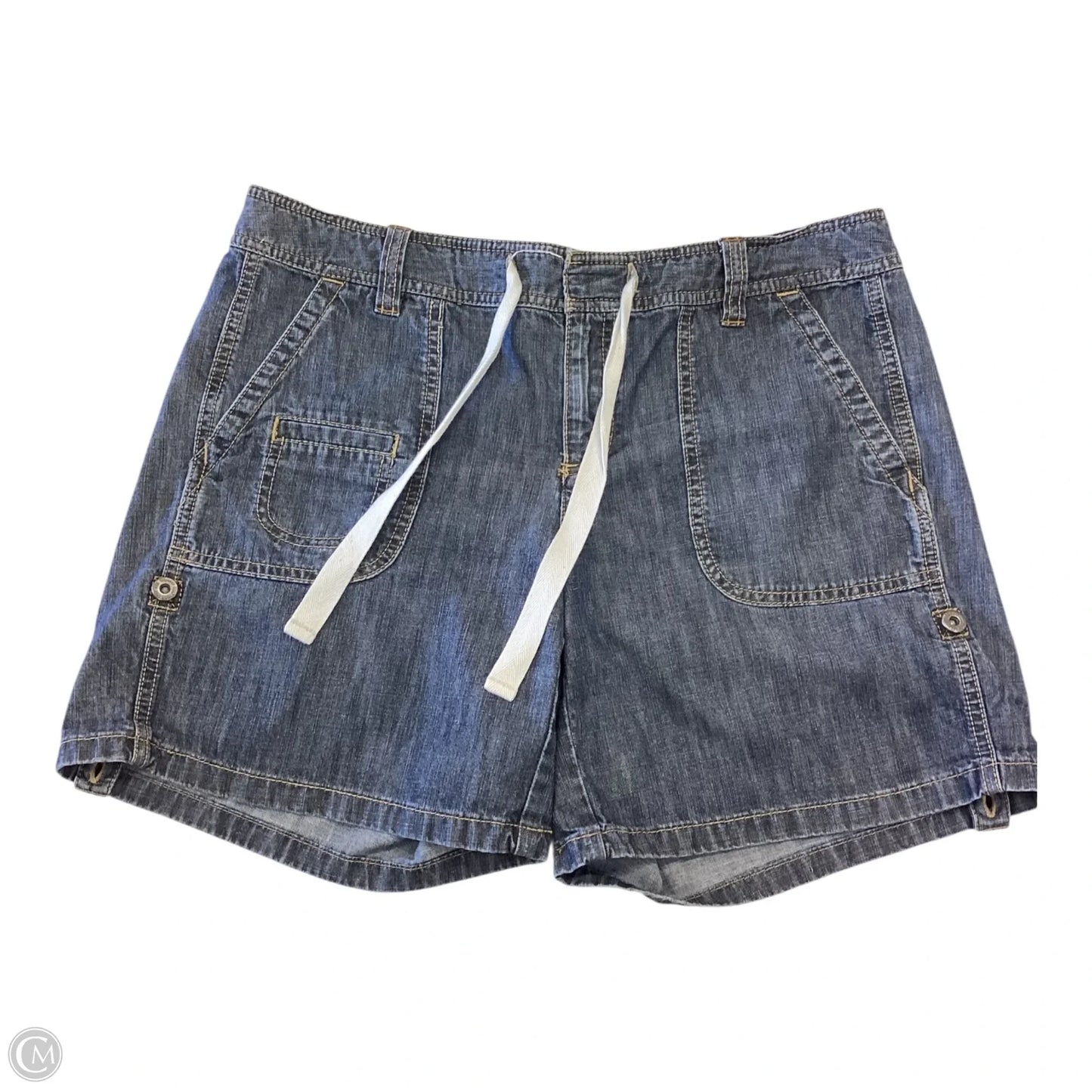 Shorts By Tommy Hilfiger In Blue Denim, Size: 8