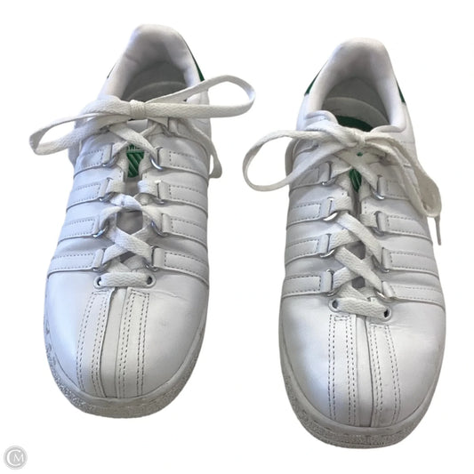 Shoes Sneakers By K Swiss In Green & White, Size: 9