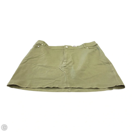 Skort By Pilcro In Green, Size: 16