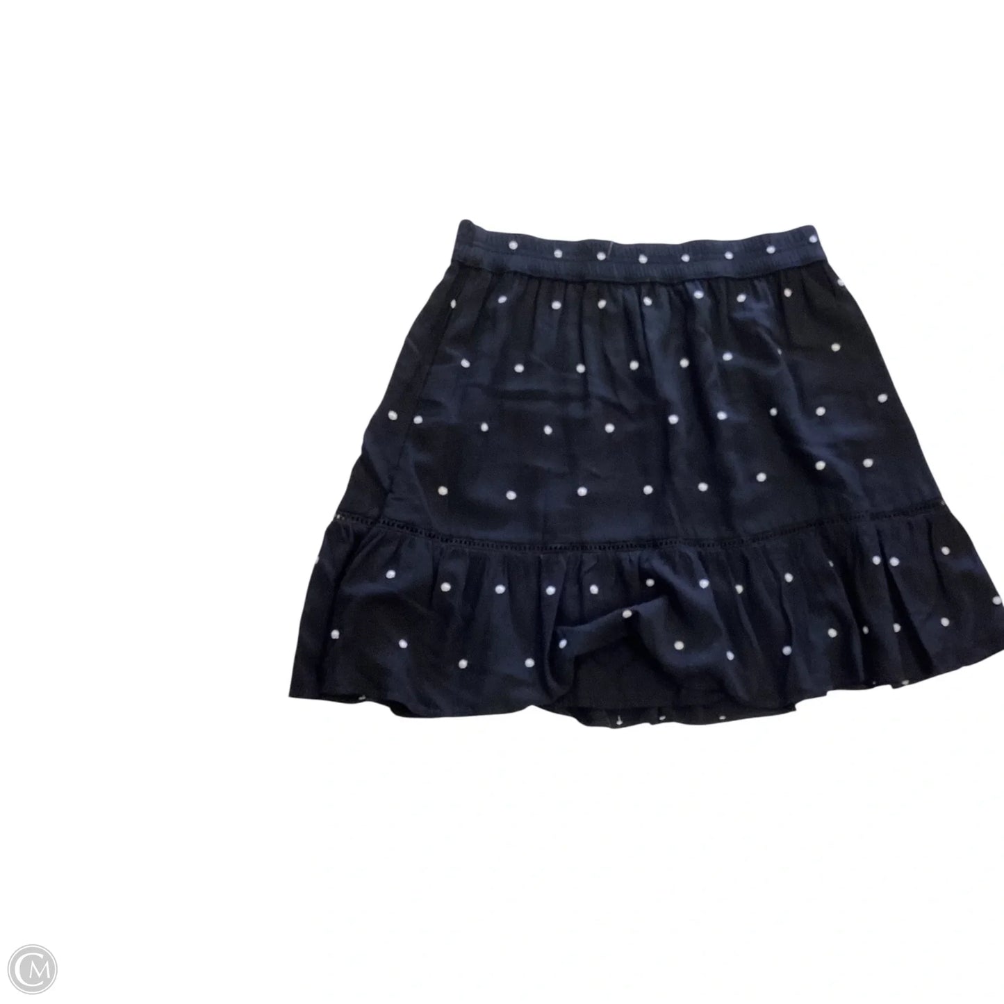Skirt Mini & Short By Loft In Polkadot Pattern, Size: M
