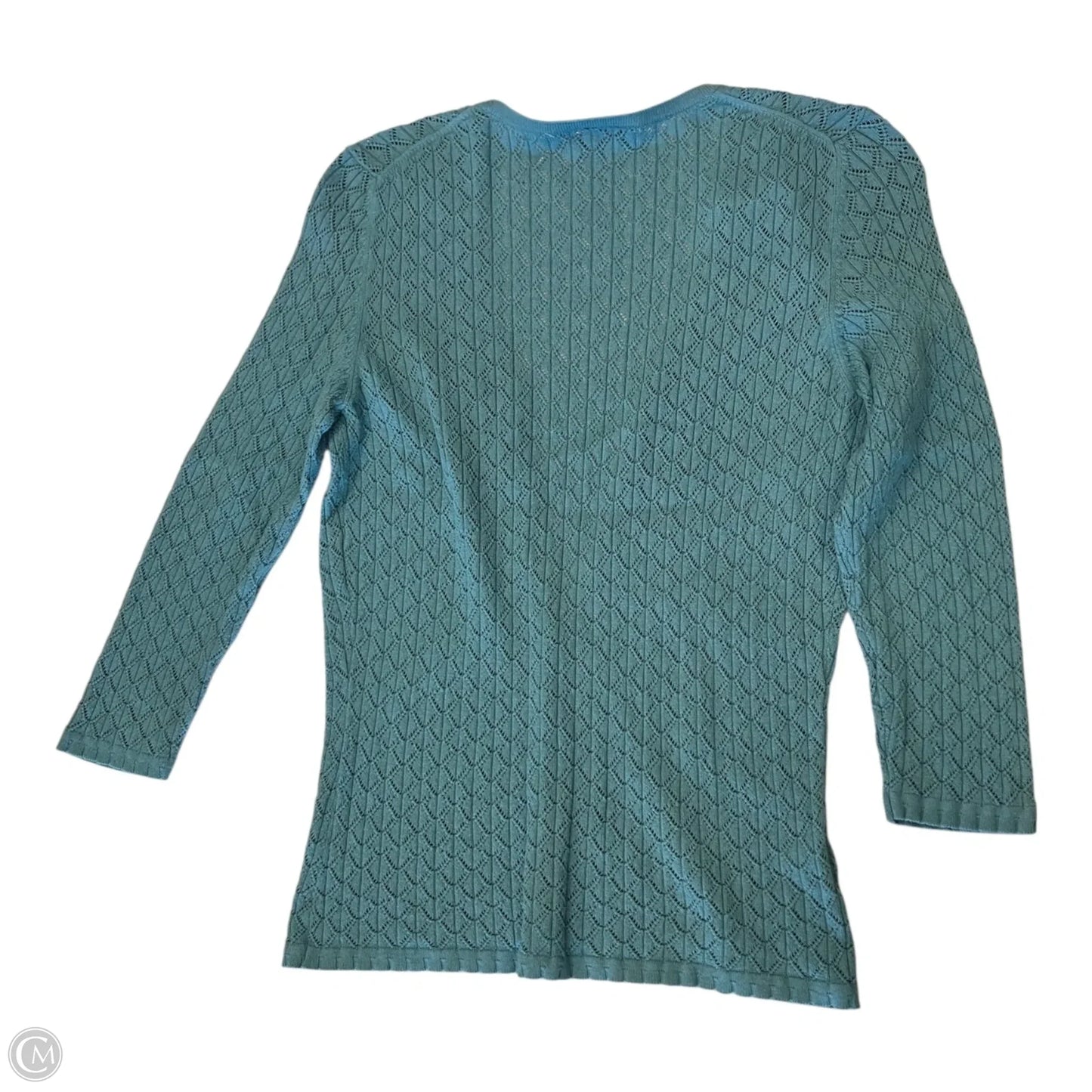 Cardigan By Ann Taylor In Teal, Size: S
