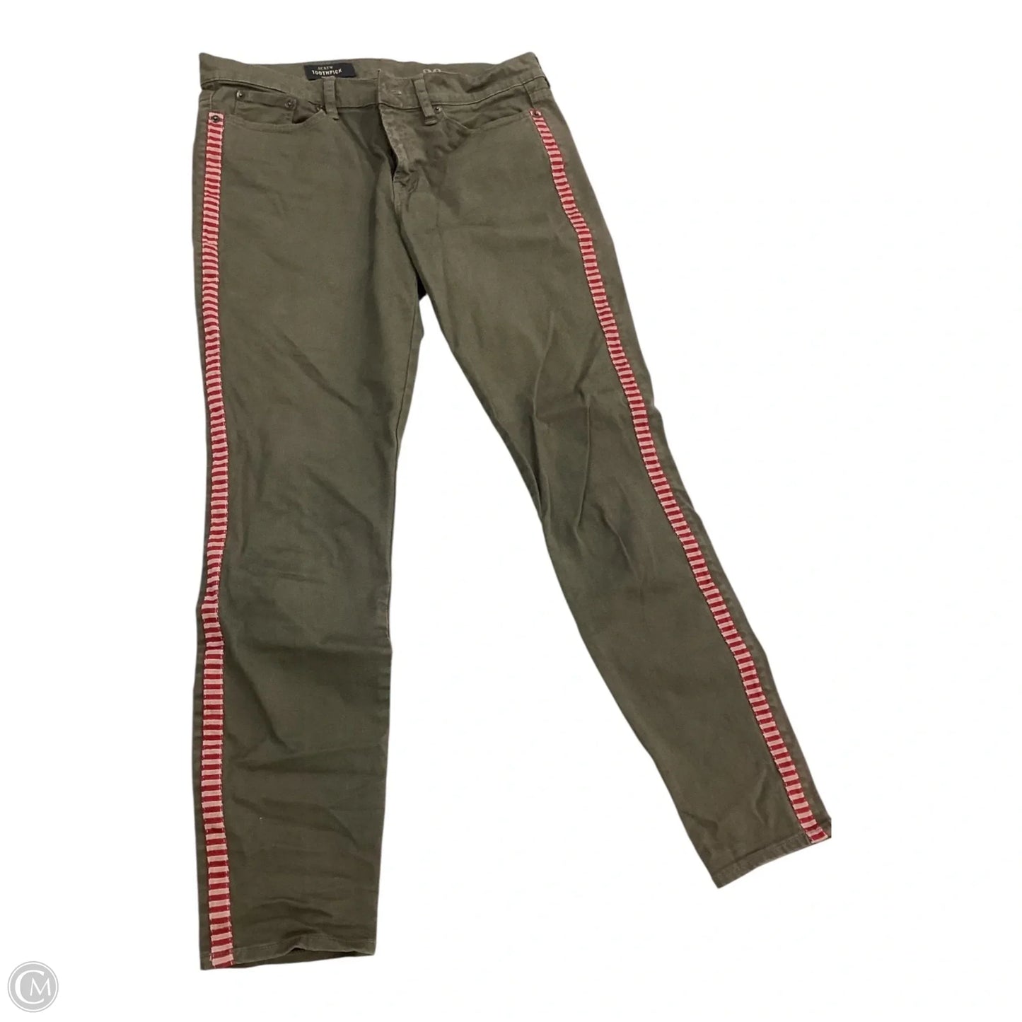 Pants Other By J. Crew In Green & Red, Size: 6