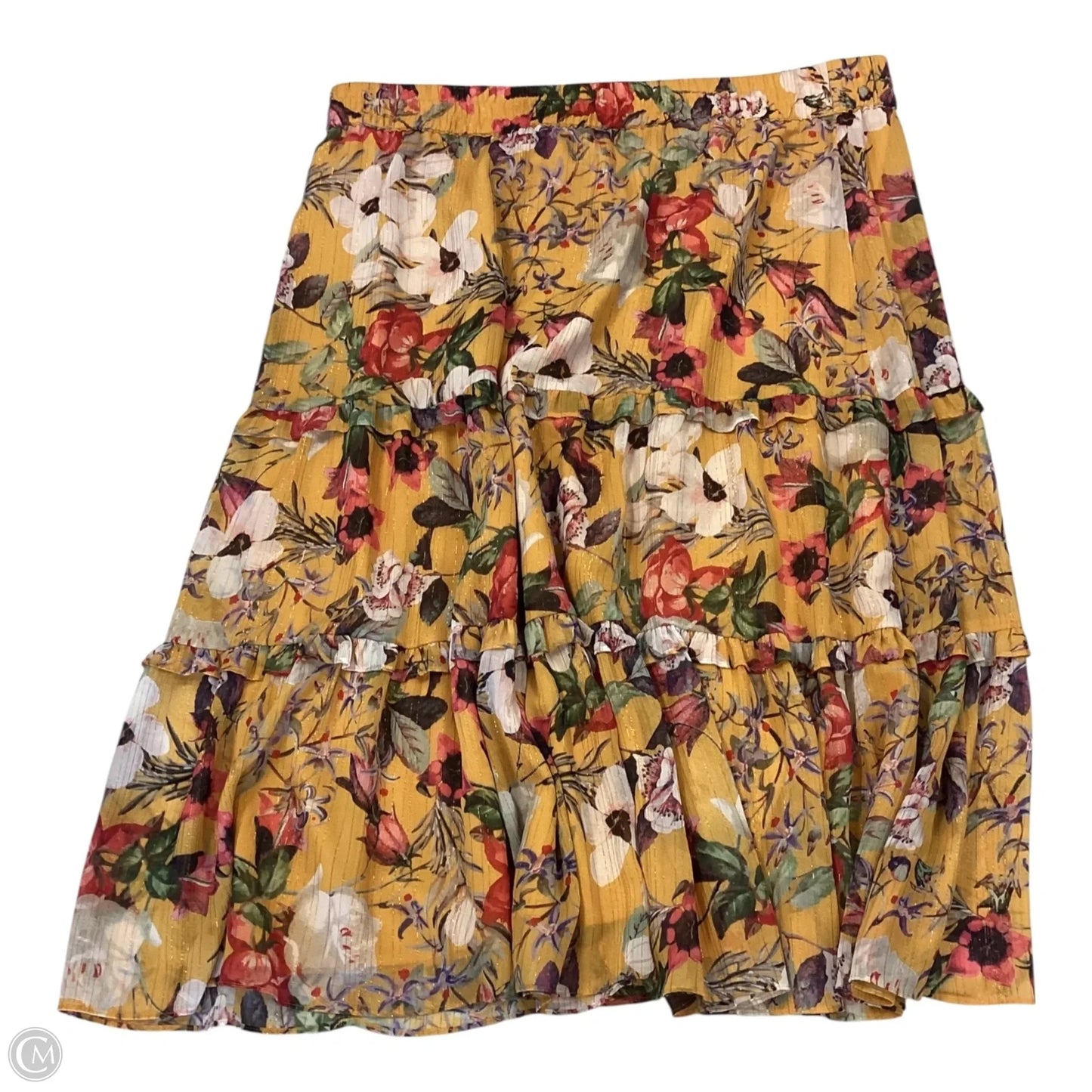 Skirt Maxi By Inc In Floral Print, Size: Xl