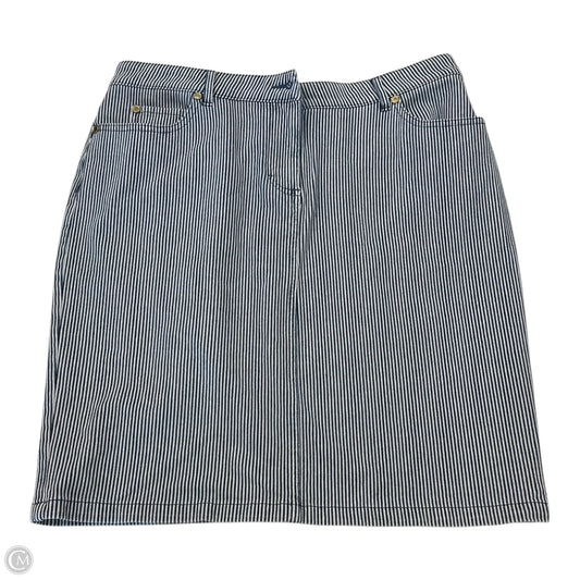 Skirt Midi By J Mclaughlin In Striped Pattern, Size: 10