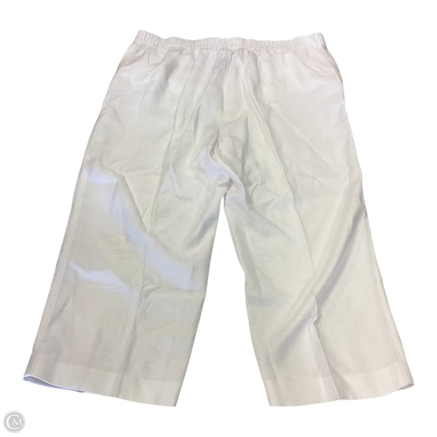 Pants Linen By Chicos In White, Size: Xl