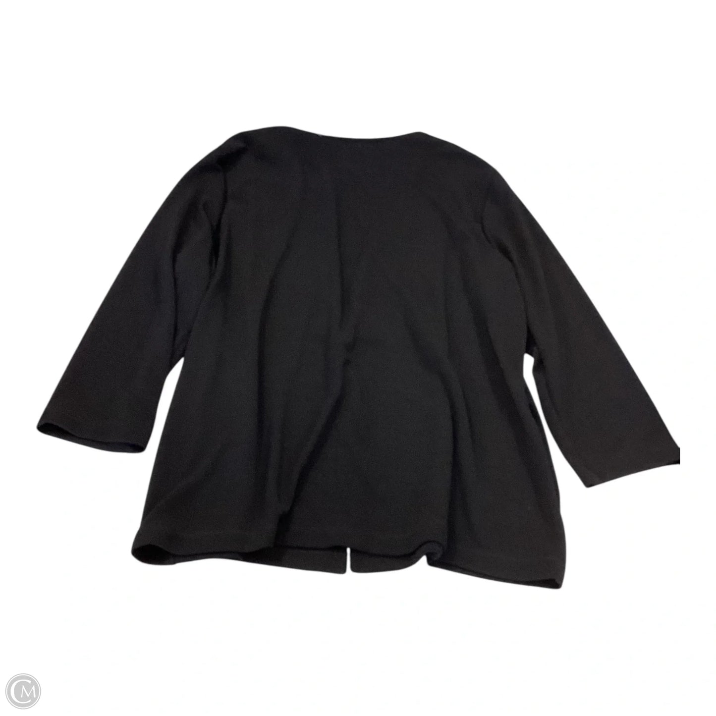 Jacket Other By Chicos Private Collection In Black, Size: Xl